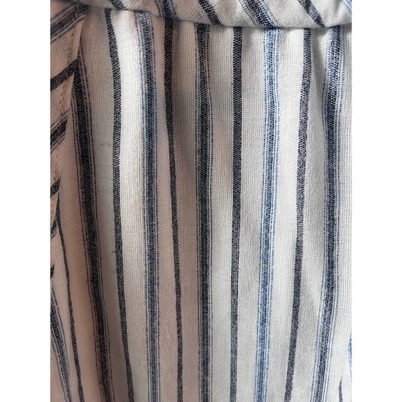 BCBG Maxazria Striped Ruffle Off Shoulder Dress XS - Picture 7 of 8